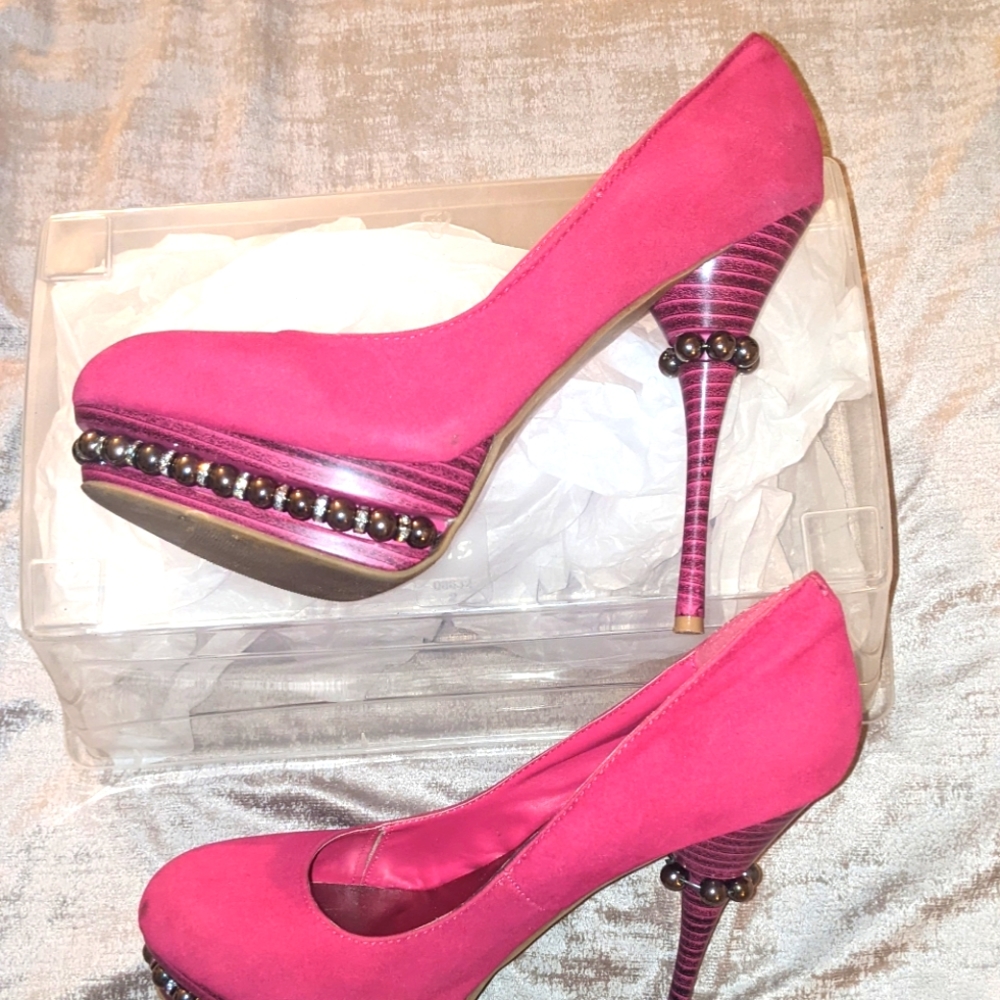 Shiekh Magenta Heels